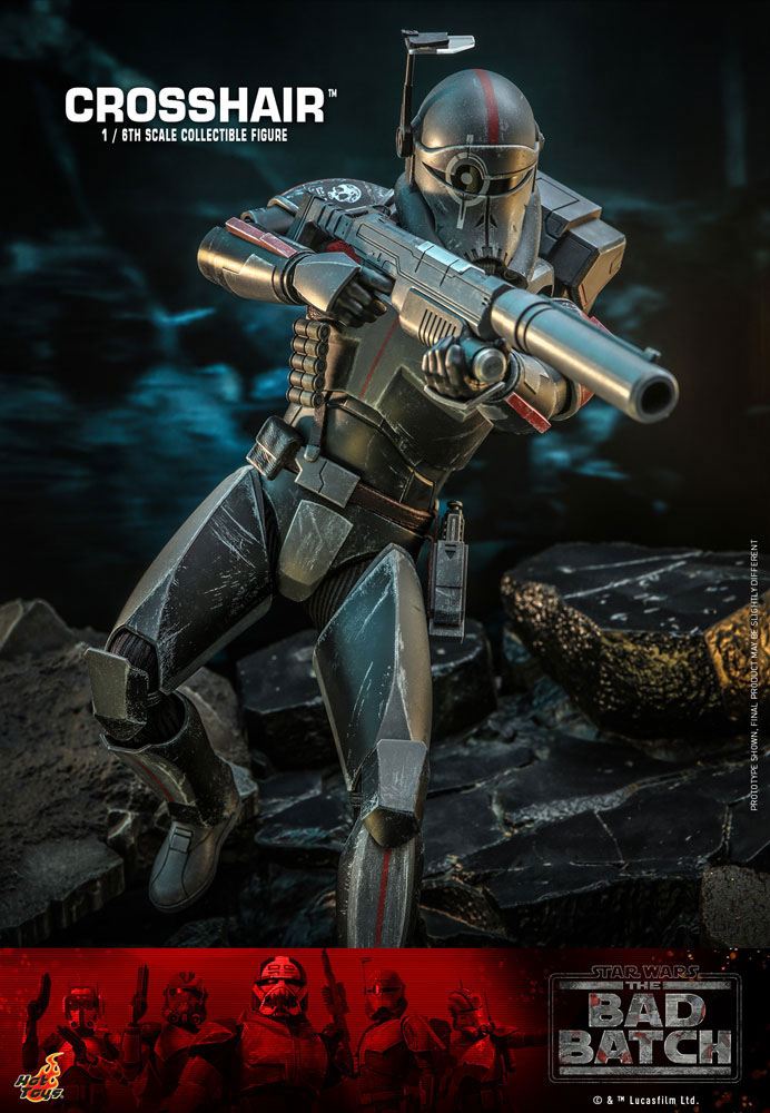 Star Wars: The Bad Batch Action Figure 1/6 Crosshair 30 cm by LAB7 Malta, Europe