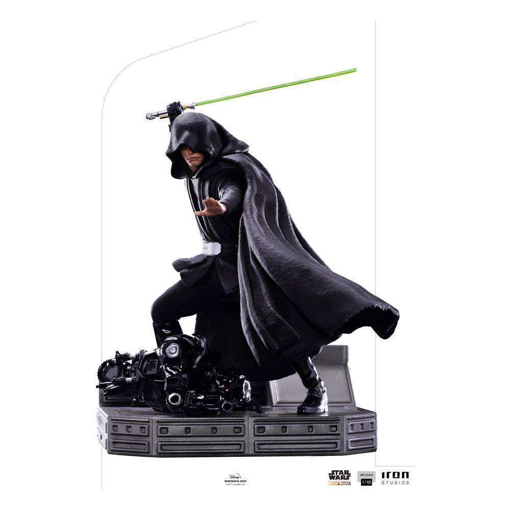 Star Wars The Mandalorian BDS Art Scale Statue 1/10 Luke Skywalker Combat Version by LAB7 Malta, Europe