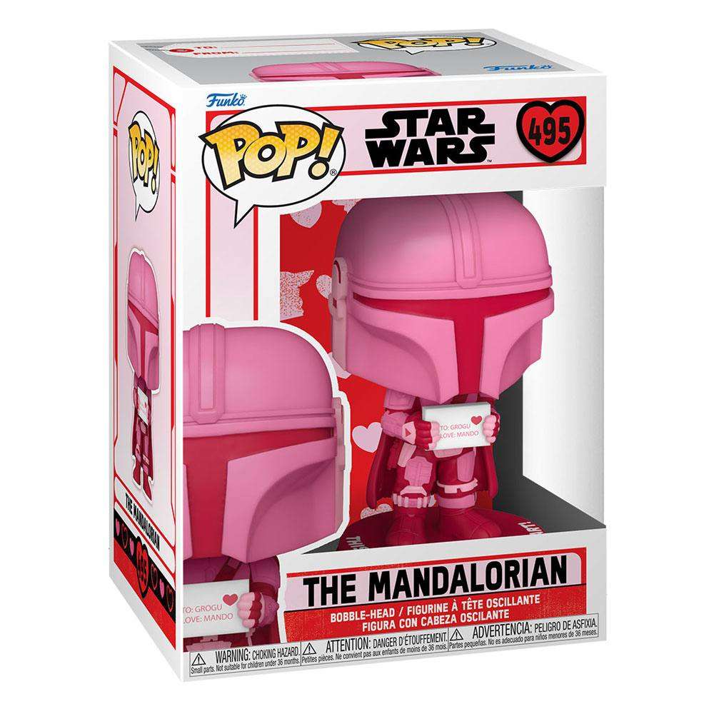 Star Wars: The Mandalorian - The Mandalorian Valentine's Day Pop! 495 by LAB7 Malta, Europe