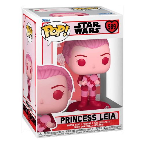 Star Wars Valentines POP! Star Wars Vinyl Figure Leia 589 by LAB7 Malta, Europe