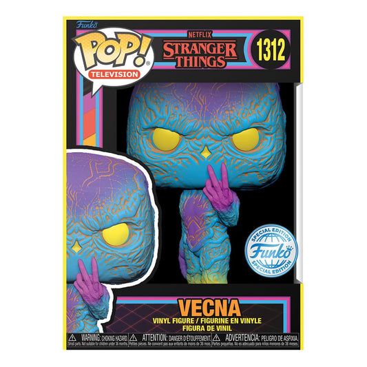 Stranger Things POP! TV Vinyl Figures Vecna (BLKLT) 9 cm by LAB7 Malta, Europe