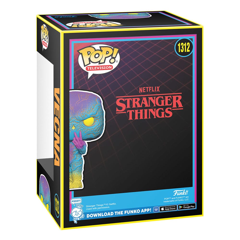 Stranger Things POP! TV Vinyl Figures Vecna (BLKLT) 9 cm by LAB7 Malta, Europe