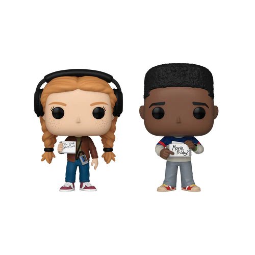 Stranger Things Season 4 POP! TV 2 - Pack – Max & Lucas Vinyl Figures by LAB7 Malta, Europe