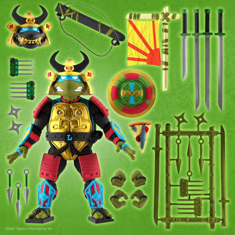 Teenage Mutant Ninja Turtles Ultimates Action Figure – Leo the Sewer Samurai 18 cm by LAB7 Malta, Europe