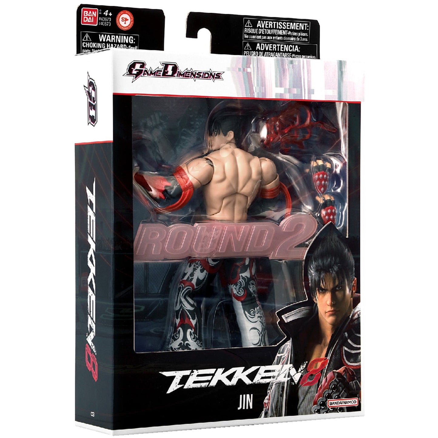 Tekken 8 Jin Action Figure | Game Dimension 17cm by LAB7 Malta, Europe