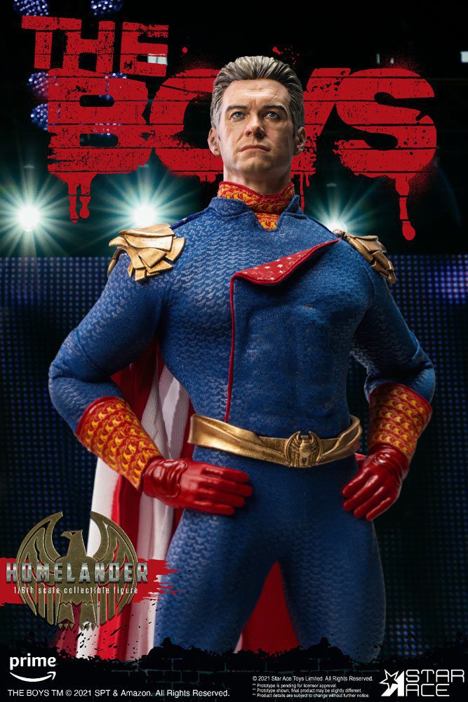 The Boys Action Figure 1/6 Homelander (Deluxe Version) 30 cm by LAB7 Malta, Europe