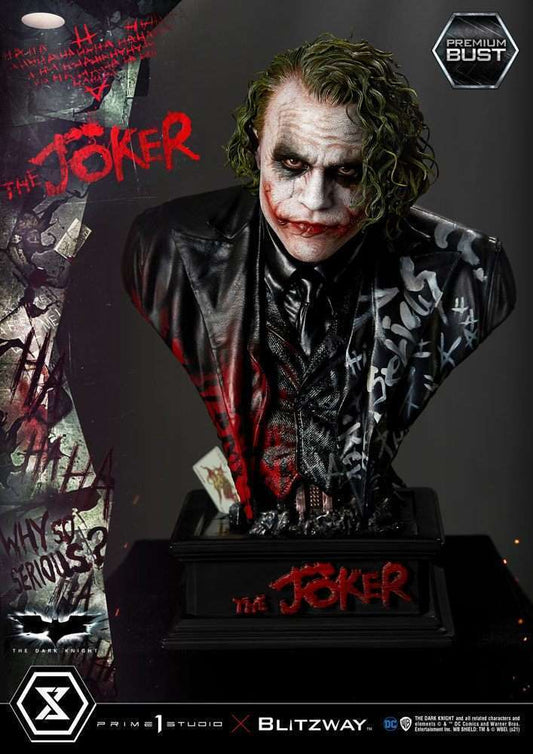 The Dark Knight Premium Bust The Joker 26 cm by LAB7 Malta, Europe