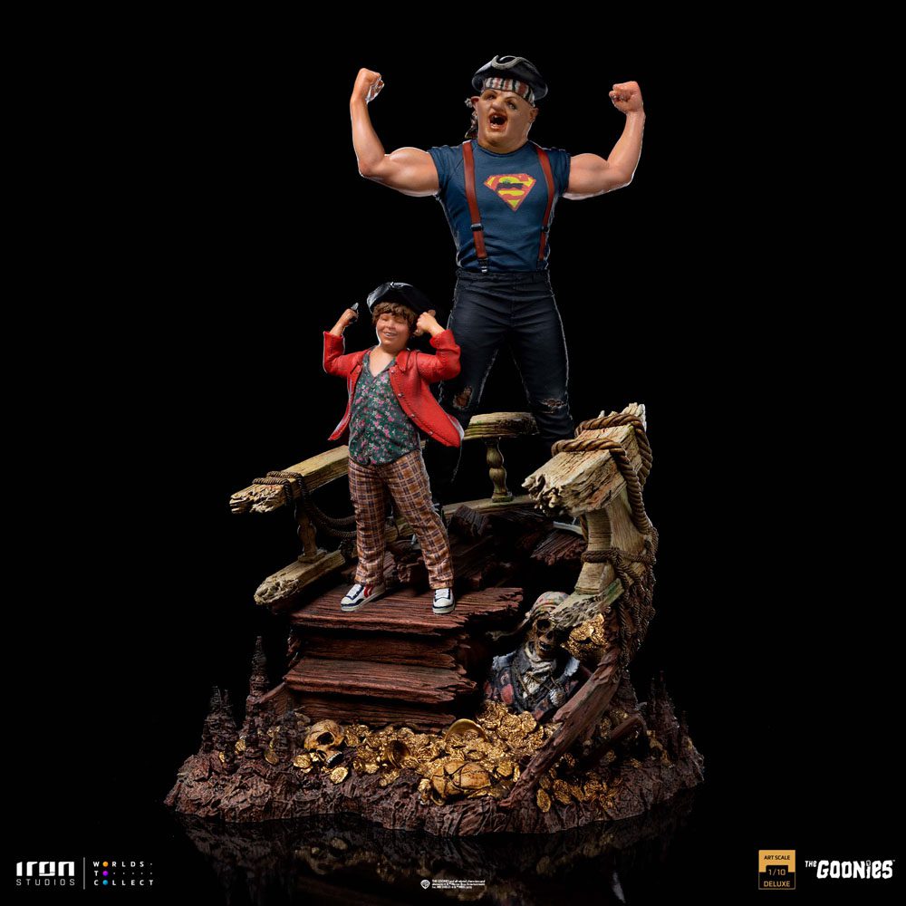 Iron Studios - The Goonies Deluxe Art Scale Statue 1/10 Sloth and Chunk 30 cm