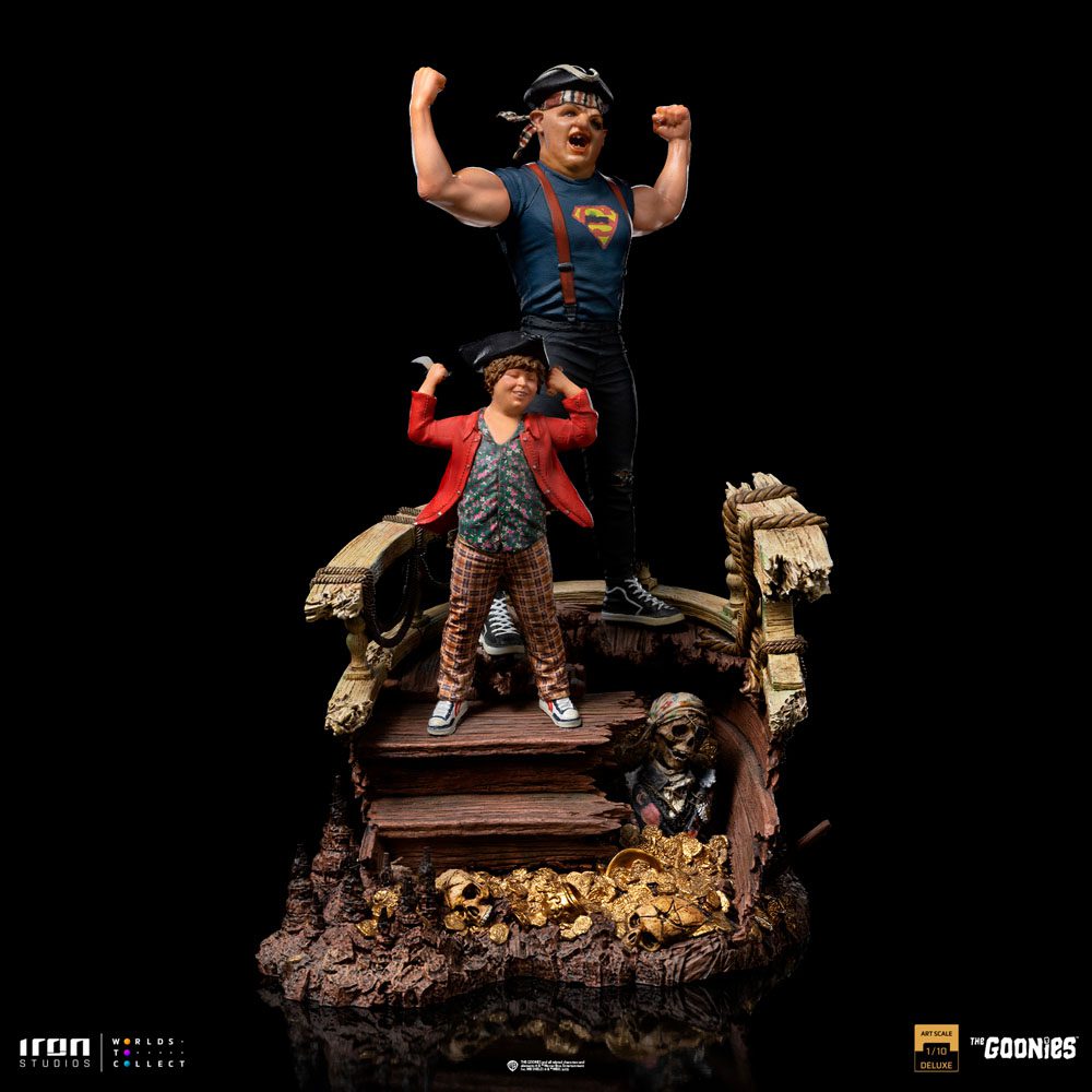 Iron Studios - The Goonies Deluxe Art Scale Statue 1/10 Sloth and Chunk 30 cm