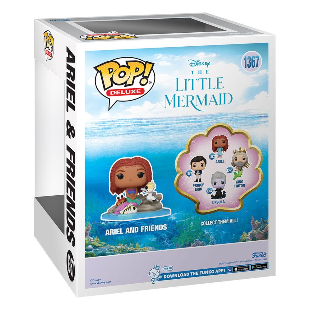 The Little Mermaid POP! Deluxe Vinyl Figure Ariel & Friends 9 cm by LAB7 Malta, Europe