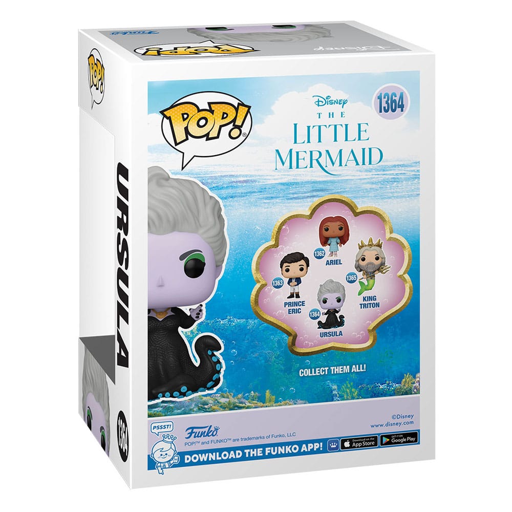 Buy The Little Mermaid POP! Disney Vinyl Figure Ursula 9 cm 3 - fast Malta shipping across Europe. Limited stock, secure checkout. Order now!