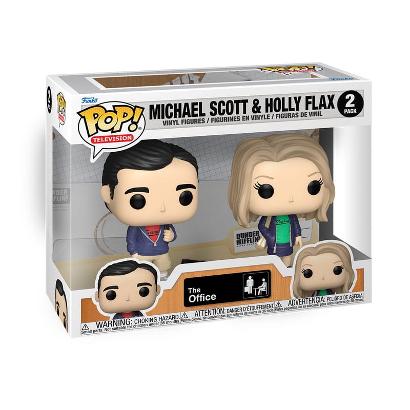 Funko - The Office POP! 2 - Pack – Michael Scott & Holly Flax