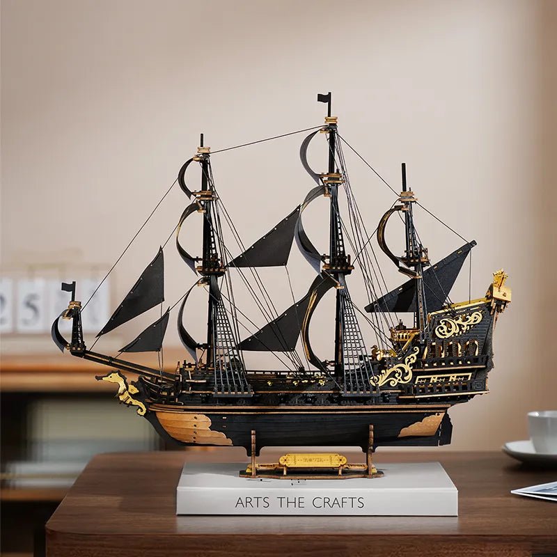 ROKR - The Seahorse Barque 3D Wooden Puzzle | 603 pcs