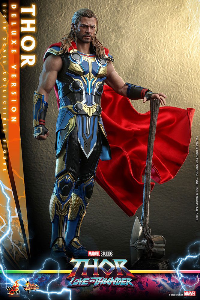Thor: Love & Thunder Masterpiece Action Figure 1/6 Thor (Deluxe Version) 32 cm by LAB7 Malta, Europe