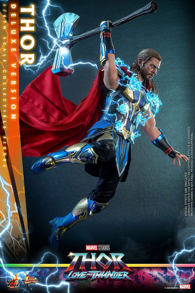Thor: Love & Thunder Masterpiece Action Figure 1/6 Thor (Deluxe Version) 32 cm by LAB7 Malta, Europe