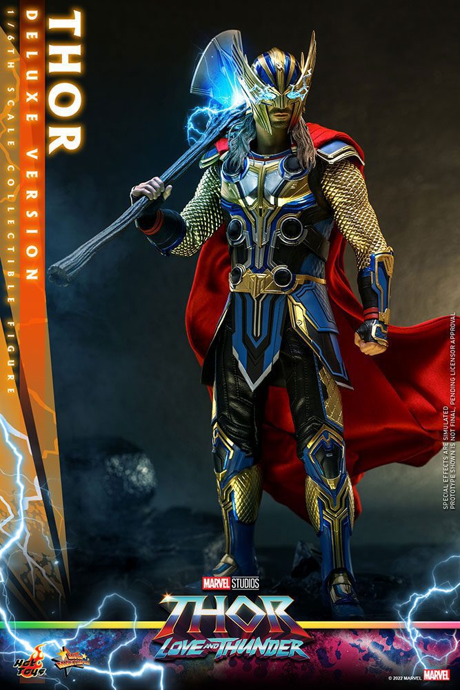Thor: Love & Thunder Masterpiece Action Figure 1/6 Thor (Deluxe Version) 32 cm by LAB7 Malta, Europe