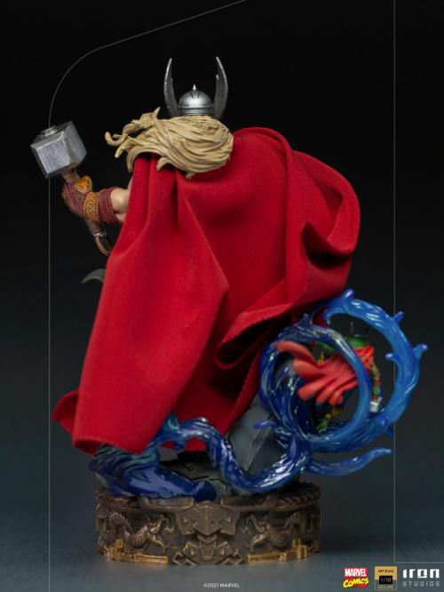 Thor Unleashed Deluxe Art Scale 1/10 Statue by Iron Studios by LAB7 Malta, Europe