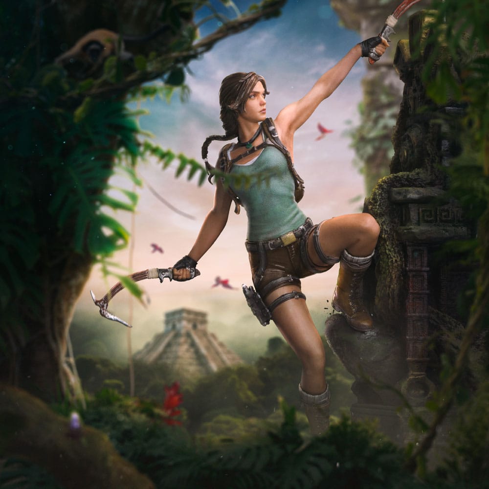 Tomb Raider Deluxe Art Scale Statue 1/10 Lara Croft 36 cm by LAB7 Malta, Europe