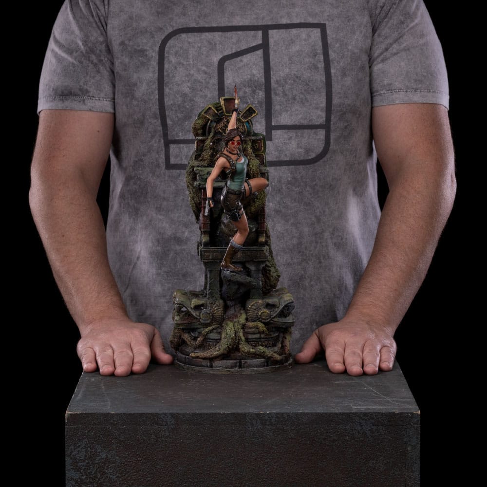 Tomb Raider Deluxe Art Scale Statue 1/10 Lara Croft 36 cm by LAB7 Malta, Europe
