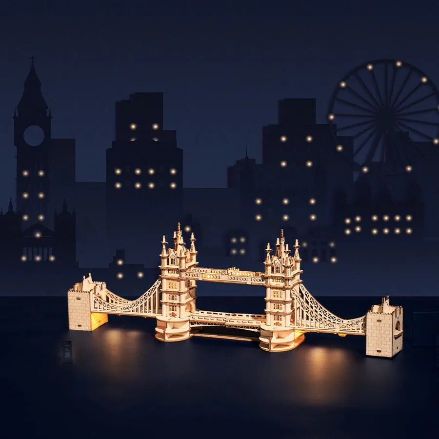 Rolife - Tower Bridge 3D Wooden Puzzle TG412
