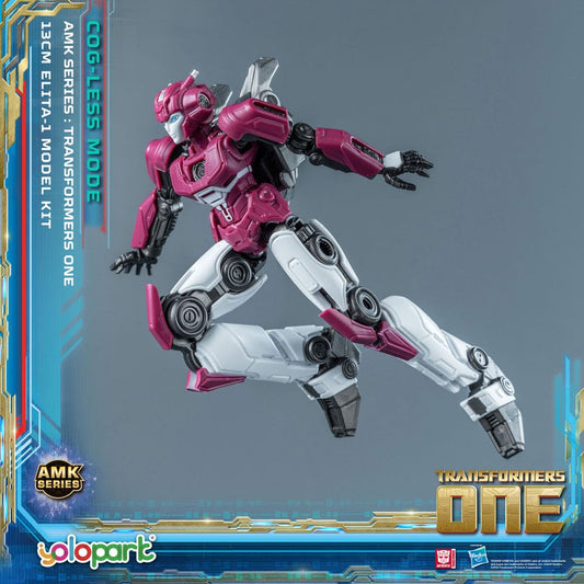 Transformers One AMK Mini Series Elita - 1 Plastic Model Kit – 13 cm by LAB7 Malta, Europe