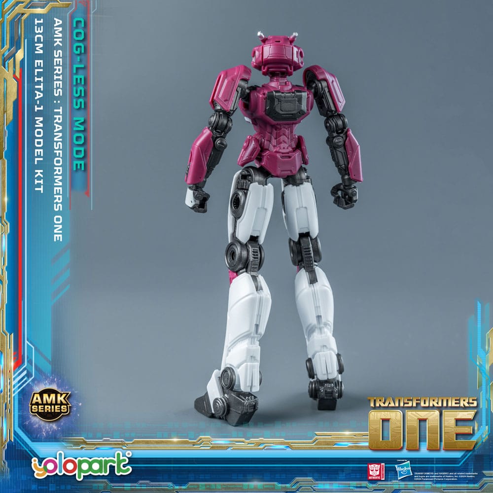 Transformers One AMK Mini Series Elita - 1 Plastic Model Kit – 13 cm by LAB7 Malta, Europe