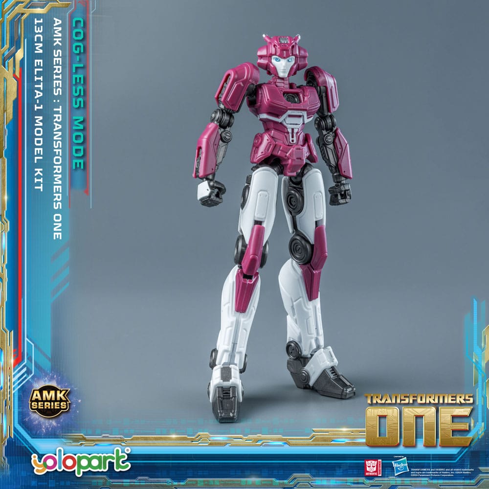 Transformers One AMK Mini Series Elita - 1 Plastic Model Kit – 13 cm by LAB7 Malta, Europe