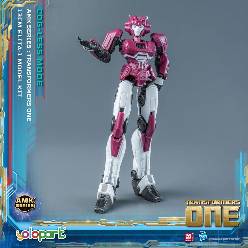Transformers One AMK Mini Series Elita - 1 Plastic Model Kit – 13 cm by LAB7 Malta, Europe