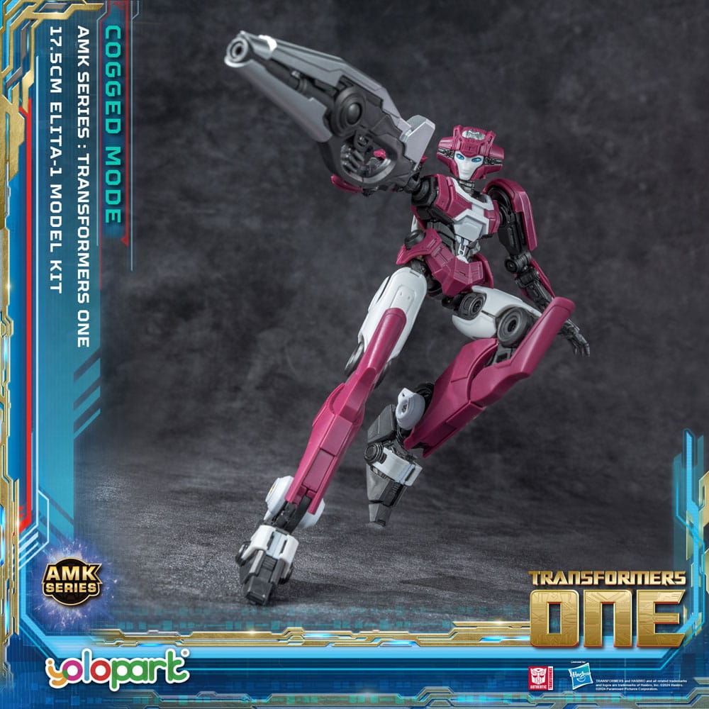 Transformers One AMK Series Elita - 1 Plastic Model Kit – 20 cm by LAB7 Malta, Europe