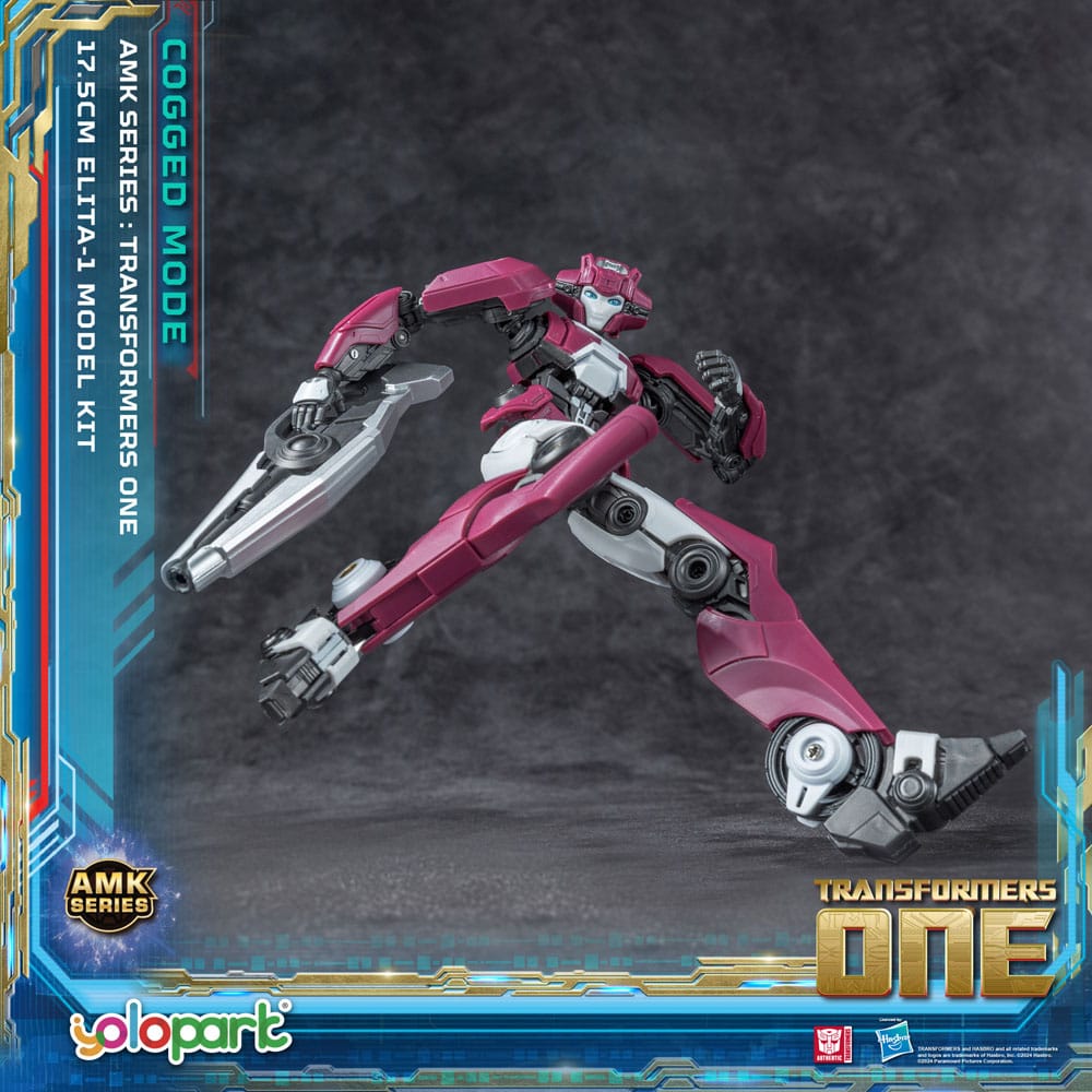 Transformers One AMK Series Elita - 1 Plastic Model Kit – 20 cm by LAB7 Malta, Europe