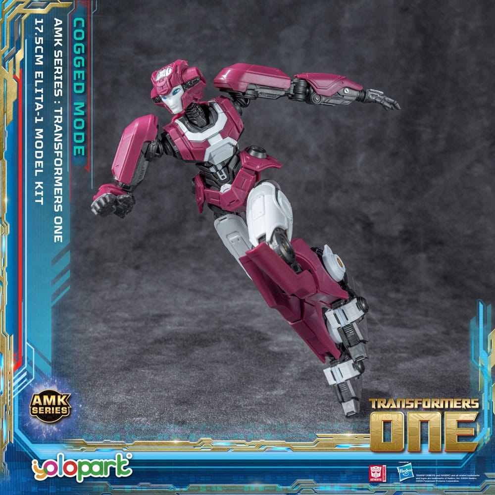 Transformers One AMK Series Elita - 1 Plastic Model Kit – 20 cm by LAB7 Malta, Europe
