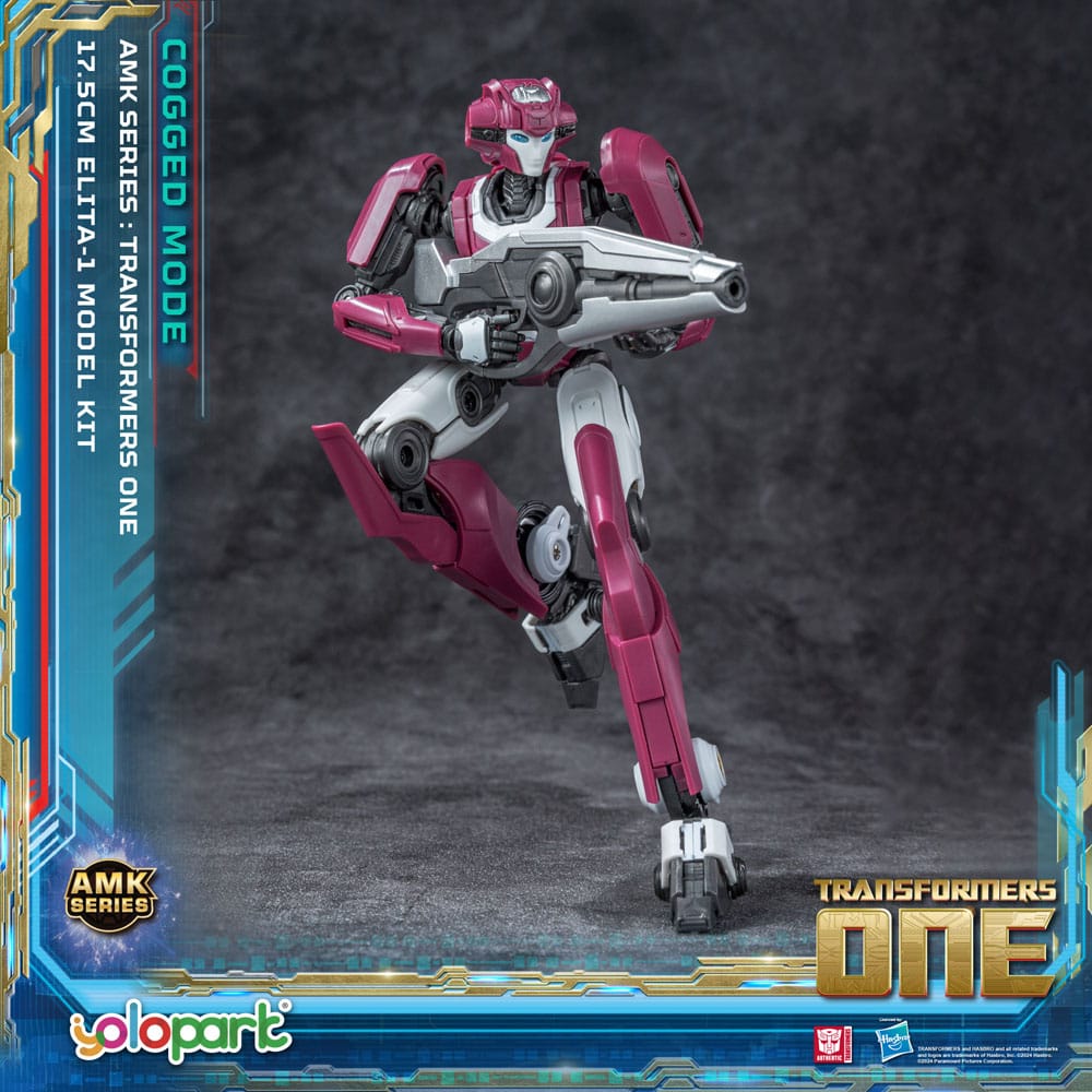 Transformers One AMK Series Elita - 1 Plastic Model Kit – 20 cm by LAB7 Malta, Europe