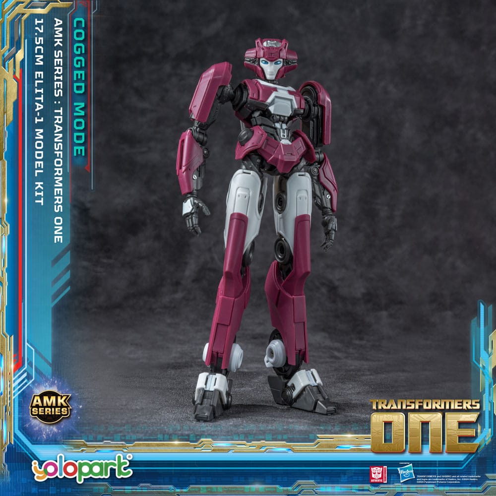Transformers One AMK Series Elita - 1 Plastic Model Kit – 20 cm by LAB7 Malta, Europe