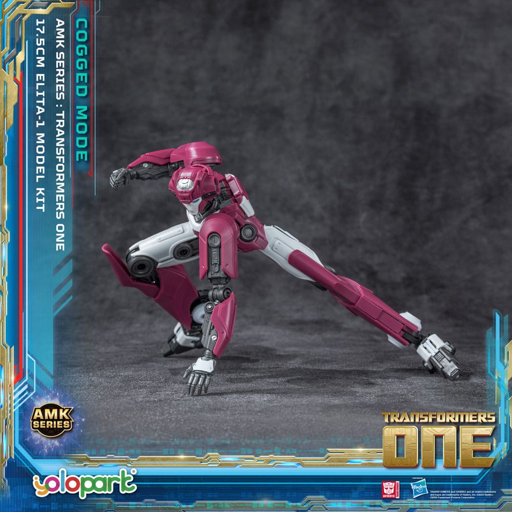 Transformers One AMK Series Elita - 1 Plastic Model Kit – 20 cm by LAB7 Malta, Europe
