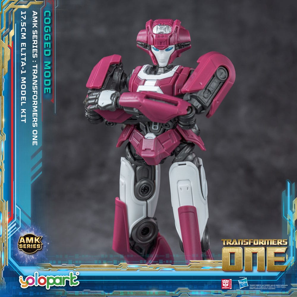 Transformers One AMK Series Elita - 1 Plastic Model Kit – 20 cm by LAB7 Malta, Europe