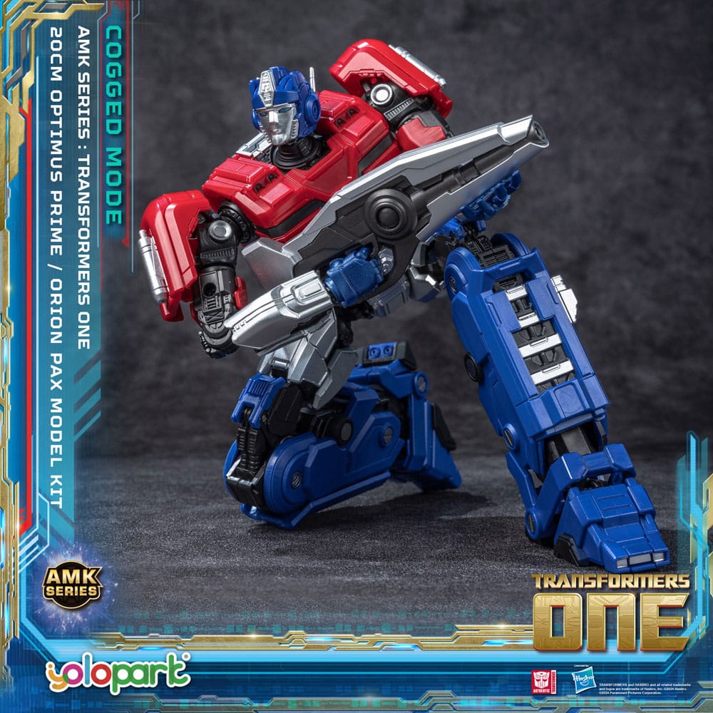 Transformers One AMK Series Orion Pax Plastic Model Kit – 20 cm by LAB7 Malta, Europe