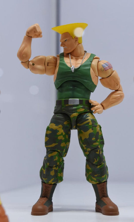Ultra Street Fighter II: The Final Challengers – Guile 1/12 Action Figure 15cm by LAB7 Malta, Europe