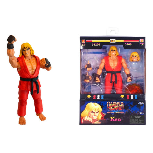 Ultra Street Fighter II: The Final Challengers – Ken 1/12 Action Figure 15cm by LAB7 Malta, Europe