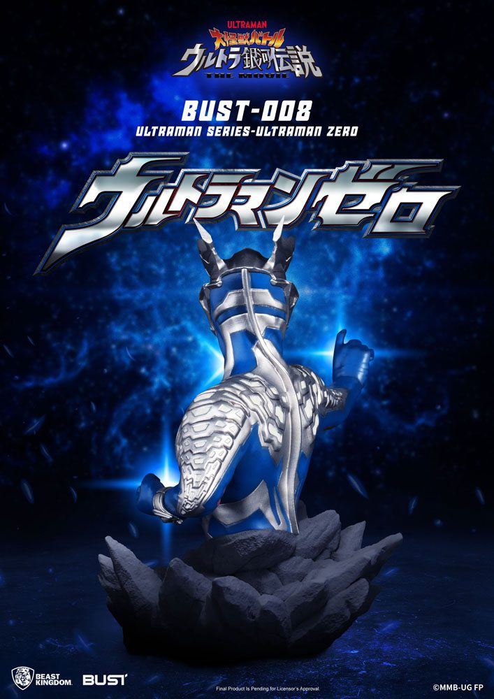 Ultraman Series PVC Bust Ultraman Zero 15 cm by LAB7 Malta, Europe