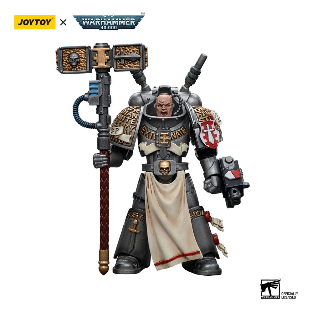 Warhammer 40k Action Figure 1/18 Grey Knights Interceptor Squad Interceptor Justicar 12 cm by LAB7 Malta, Europe