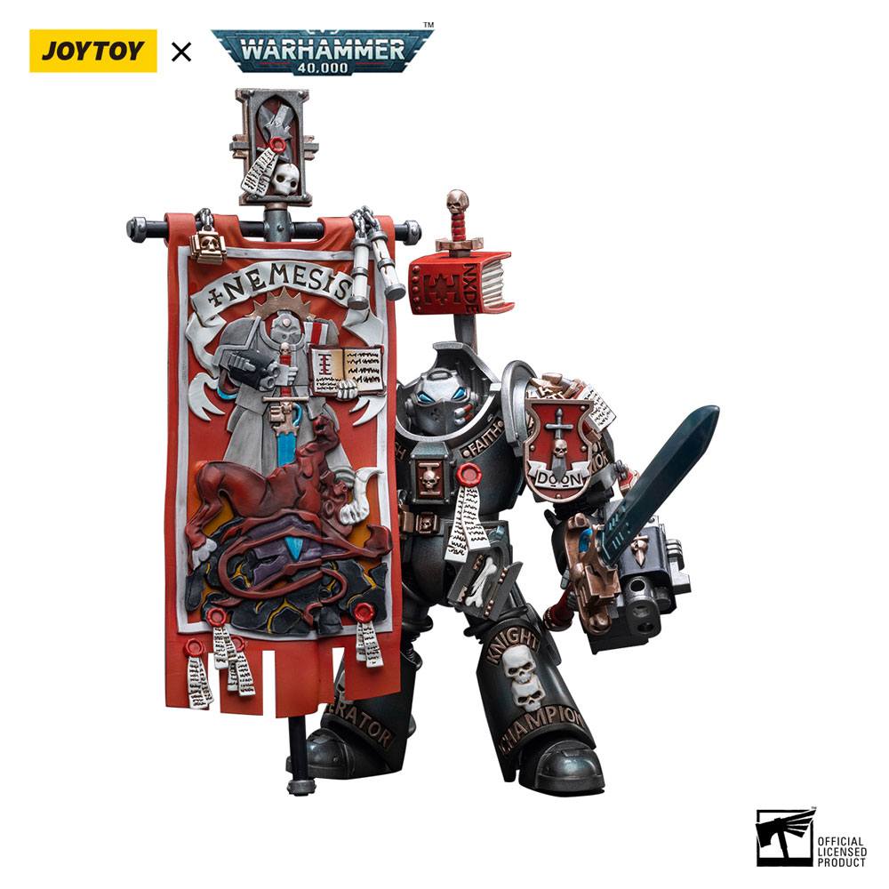 Warhammer 40k Action Figure 1/18 Grey Knights Terminator Retius Akantar 13 cm by LAB7 Malta, Europe
