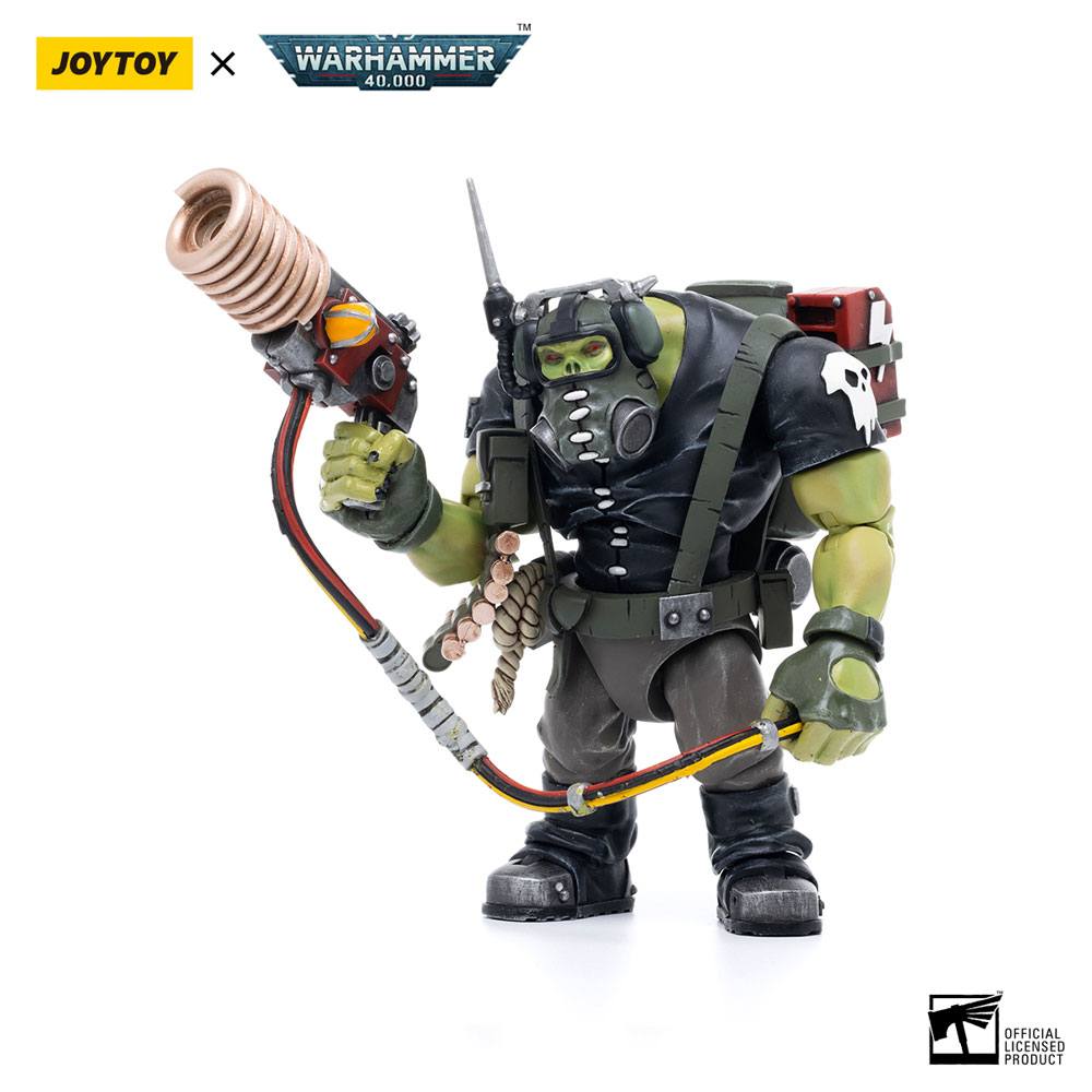 Warhammer 40k Action Figure 1/18 Ork Kommandos Comms Boy Wagzuk 13 cm by LAB7 Malta, Europe