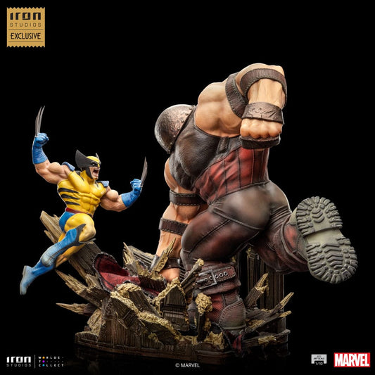 Wolverine vs Juggernaut Art Scale 1/10 Statue EU Exclusive by LAB7 Malta, Europe
