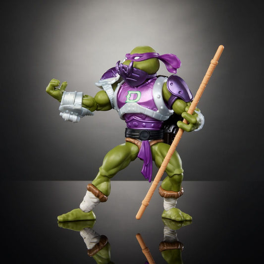 Mattel MOTU x TMNT Turtles of Grayskull Donatello Action Figure 14cm
