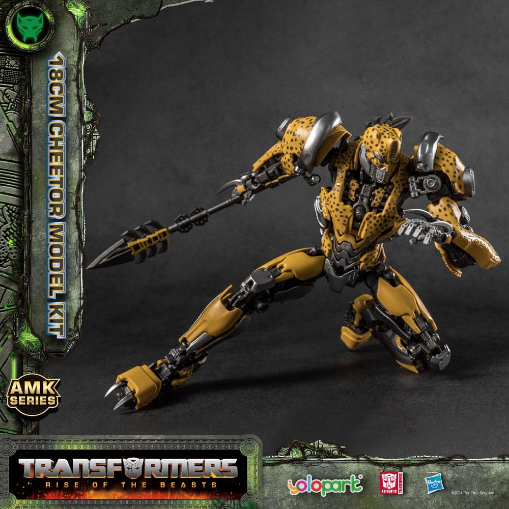 Yolopark Transformers: Rise of the Beasts Cheetor Model Kit 18 cm by LAB7 Malta, Europe