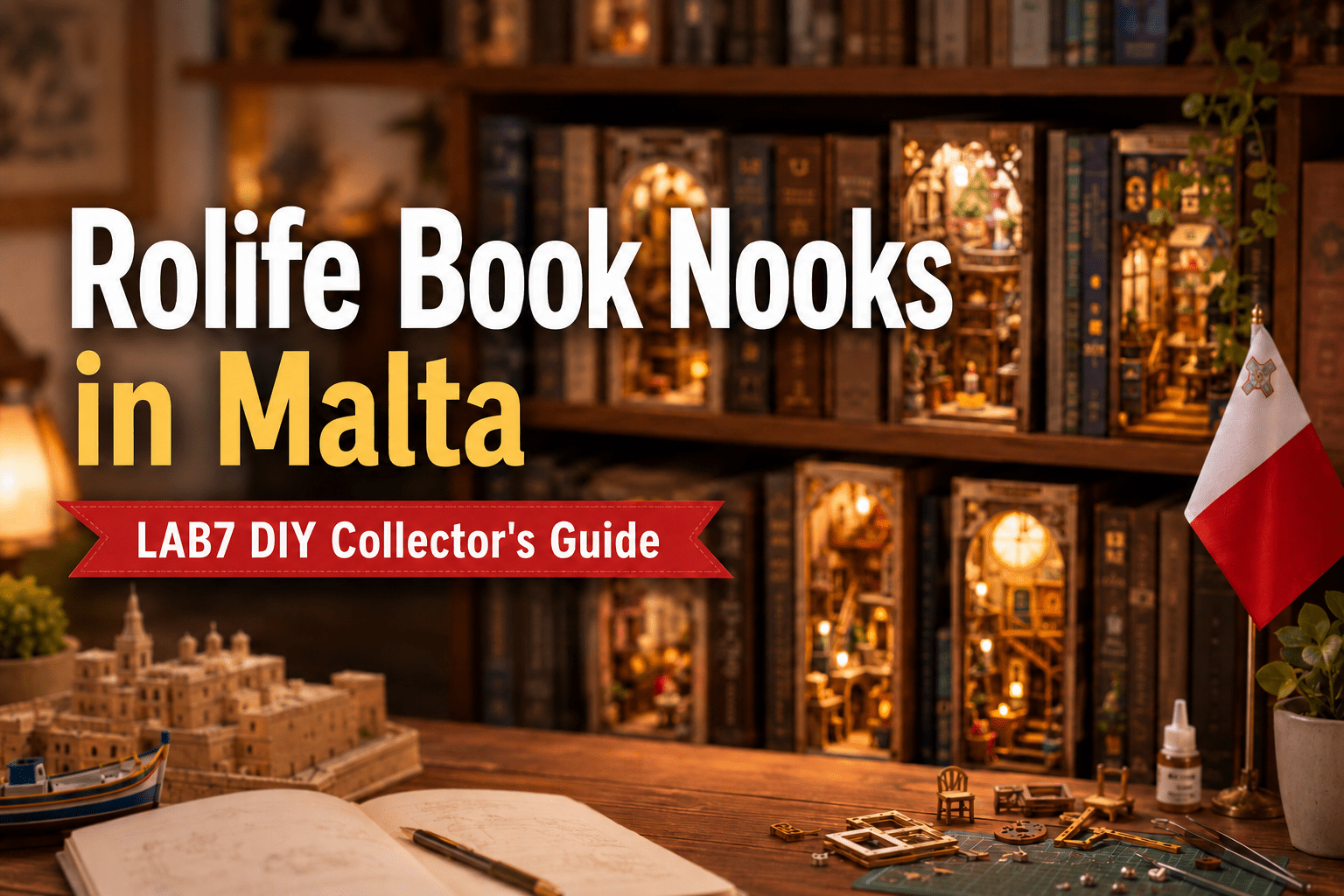 Where to Buy Rolife Book Nooks in Malta: LAB7 DIY Collector’s Guide - LAB7