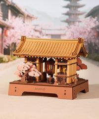 Rowood Sacred Sakura Temple TGA08 – 219-Piece DIY 3D Wooden Puzzle