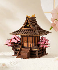 Rowood Sakura Retreat TGA09 – DIY 3D Wooden Puzzle & Japanese-Inspired Model Kit