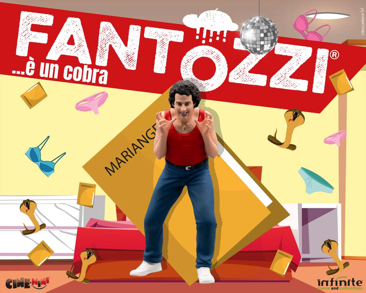 Fantozzi Loris Batacchi Is A Cobra Cinemini PVC