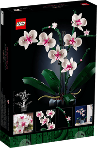 LEGO Icons Orchid 10311 – Botanical Collection Building Set for Adults, 608 Pieces, 39cm